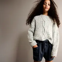 MANGO - Short Niña Rayas