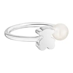 TOUS - Anillo abierto de plata con perla cultivada Sweet Dolls