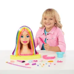 BARBIE - Muñeca Barbie: Set estilista y maquillaje