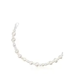 TOUS - Pulsera De Plata Y Perlas Cultivadas Grandes Sweet Dolls