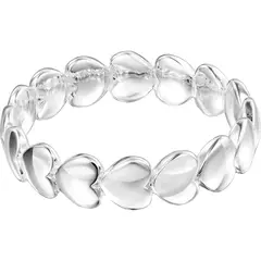 TOUS - Anillo de plata motivos corazón Mini Icons