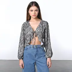 DENIMLAB - Blusa Mujer Manga larga