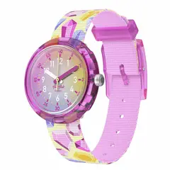 SWATCH - Reloj Flik Flak Niña SPARKLING GEMSTONES. Reloj Plástico Multicolor ZFPNP155