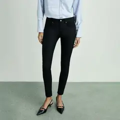 MANGO - Jean Push Up Mujer Tiro bajo