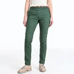 BASEMENT - Pantalón Recto Mujer Tiro medio