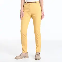 BASEMENT - Pantalón Recto Mujer Tiro medio