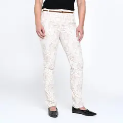 APOLOGY - Pantalón Recto Mujer Tiro medio