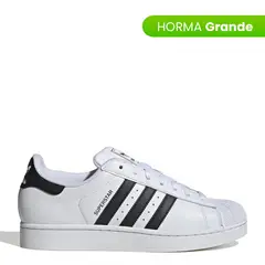 ADIDAS ORIGINALS - Tenis Moda Superstar II Hombre Horma Grande