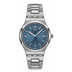 SWATCH - Reloj Unisex SHIMMER AT DUSK. Reloj Acero inoxidable Plateado YIS435G