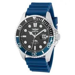 INVICTA - Reloj para Hombre Pro Diver . Reloj Análogo Silicona Azul
