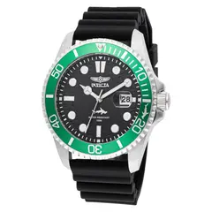 INVICTA - Reloj para Hombre Pro Diver . Reloj Análogo Silicona Negro