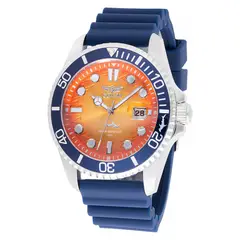 INVICTA - Reloj para Hombre Pro Diver . Reloj Análogo Silicona Azul