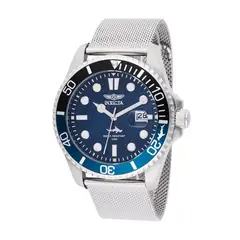 INVICTA - Reloj para Hombre Pro Diver . Reloj Análogo Acero inoxidable Plateado