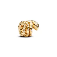 PANDORA - Charm Serpiente Enroscada Recubrimiento en Oro