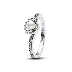 PANDORA - Anillo Concha Princesa Ariel Disney Plata Esterlina