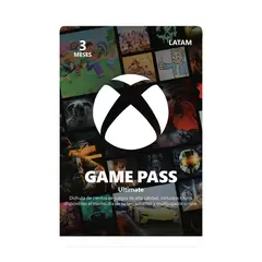 XBOX - Pin virtual|Membresía Game Pass Ultimate 3 meses|