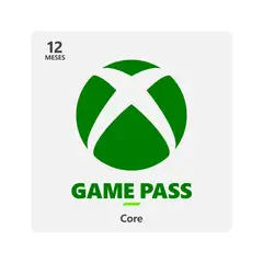 XBOX - Pin virtual|Membresía Game Pass Core 12 meses|