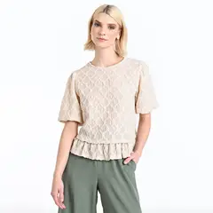BASEMENT - Camiseta Mujer Manga corta