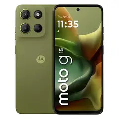 MOTOROLA - Celular G15 256GB|4GB RAM|Incluye en caja case protector + cargador de 20 W|Cámara posterior 50 MP|Cámara frontal 8MP|Pantalla 6,7 pulgadas|Mediatek G81