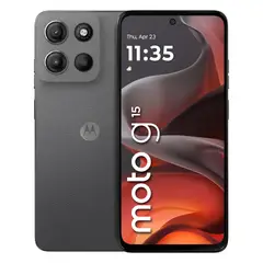 MOTOROLA - Celular G15 256GB|4GB RAM|Incluye en caja case protector + cargador de 20 W|Cámara posterior 50 MP|Cámara frontal 8MP|Pantalla 6,7 pulgadas|Mediatek G81