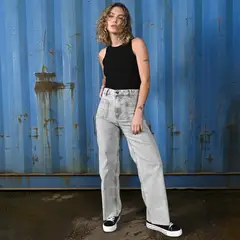 SYBILLA - Jean Marine Mujer Tiro medio