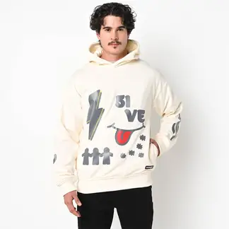 THE5IVEBRAND - Hoodie Unisex con Estampado The 5ive Brand x Falabella
