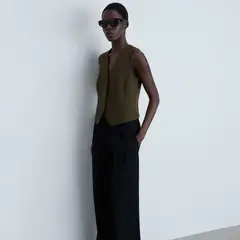 MANGO - Chaleco Mujer