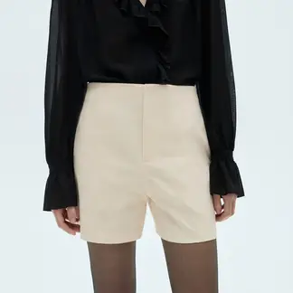 MANGO - Short Mujer Tiro alto