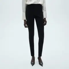 MANGO - Leggings Leggins Mujer Tiro alto
