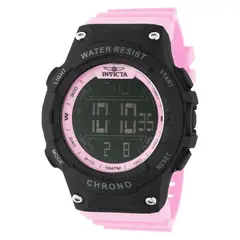 INVICTA - Reloj Hombre Racing Reloj Poliuretano Rosado