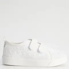BABY FRESH - Tenis moda Kony Niña con Velcro Blancos