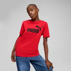 PUMA - Camiseta Niño con Logo Manga corta Algodón