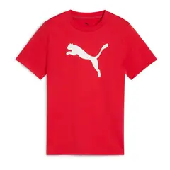 PUMA - Camiseta Niño con Logo Manga corta Algodón