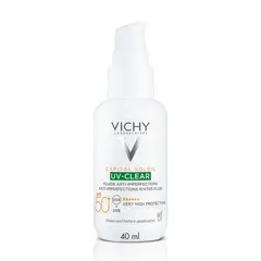 VICHY - Tratamiento de acné Capital Soleil Uv Clear Spf 50 para Piel Normal 40 ml