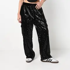 SYBILLA - Pantalón Mujer Tiro alto