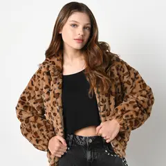 SYBILLA - Chaqueta Mujer con Estampado