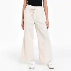 UNIVERSITY CLUB - Pantalón Wide leg Mujer Tiro alto