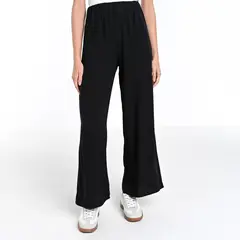 UNIVERSITY CLUB - Pantalón Wide leg Mujer Tiro alto