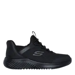 SKECHERS - Tenis moda Bounder Brisk Burst Niño