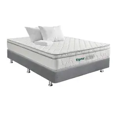 COLCHONES FANTASIA - Combo Colchón Sig Acti 140x190 L Gr - 0% Interés a 3 o 6 Cuotas Pagando con tu CMR Banco Falabella