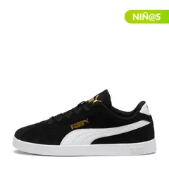 PUMA - Tenis moda Puma Club II Jr Niño color Negro