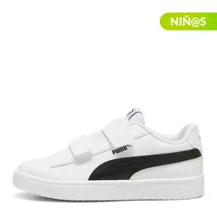 PUMA - Tenis moda Rickie Classic V Niño con Velcro