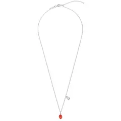 TOUS - Collar corto Bold Bear LGG de plata de primera ley motivo oso y zafiro sintético talla oval