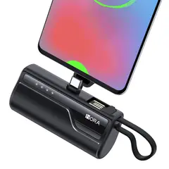 1 HORA - Powerbank de bolsillo tipo C 4500 mAh 2.1A