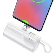 1 HORA - Powerbank de bolsillo tipo C 4500 mAh 2.1A