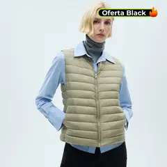 MANGO - Chaleco Mujer Acolchado Slim