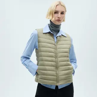 MANGO - Chaleco Mujer Acolchado Slim