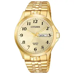 CITIZEN - Relojes Hombre. Relojes Acero inoxidable Dorado BF5002-99P