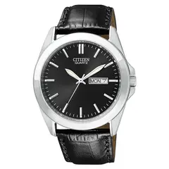 CITIZEN - Relojes Hombre. Relojes Cuero Negro BF0580-06E