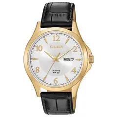 CITIZEN - Relojes Hombre. Relojes Cuero Negro BF2003-25A